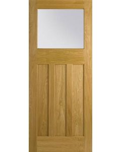 Internal Door Oak Nostalgia DX30's Style Unglazed LPD