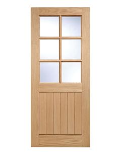 External Door Oak Cottage 6 Light