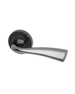 Internal Door Handle Scimitar 51mm Round Rose