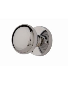 Internal Door Knob Mushroom Mortice Knob Polished Chrome