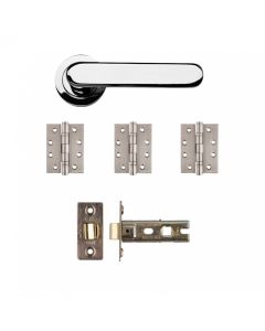Deanta Parga Latch Kit Polished Chrome Finish PARLAK