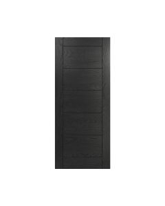 Deanta Déanta Seville Brushed Black Oak Internal Fire Door FD30 Fire Rating 30 minutes