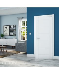 Internal Door White Primed Seville Lifestyle Image
