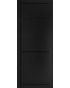 Deanta Internal Door Black Shoreditch Prefinished