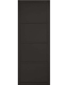 Soho Black Prefinished Internal Door