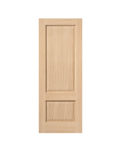 JB Kind Trent Oak 2 Panel Untreated Internal Door