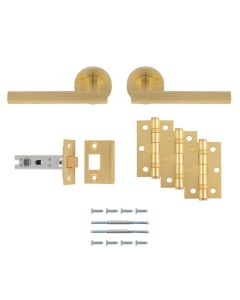 Carlisle Brass Faro Latch Pack - Ultimate Door Pack Satin Brass