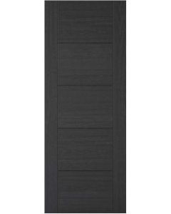 Internal Fire Door Charcoal Black Vancouver 5 Panel Prefinished