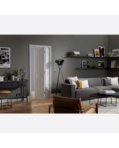 Internal Bifold Door White Primed Mexicano (lpd)