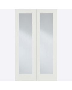Internal Door Pair White Primed Pattern 20