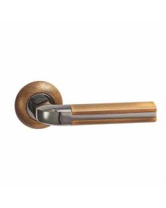 Internal Darcel Door Handle Zara Coffee Black Nickel