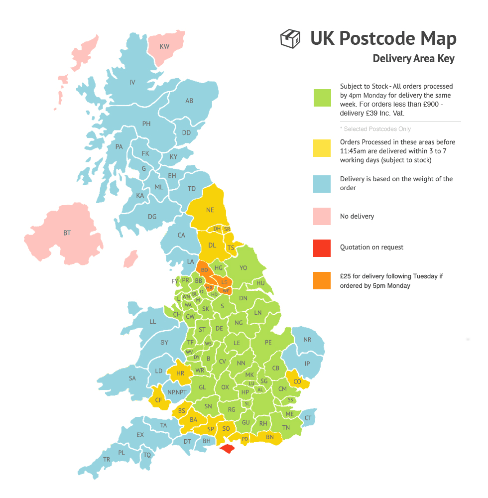 Delivery Info Map