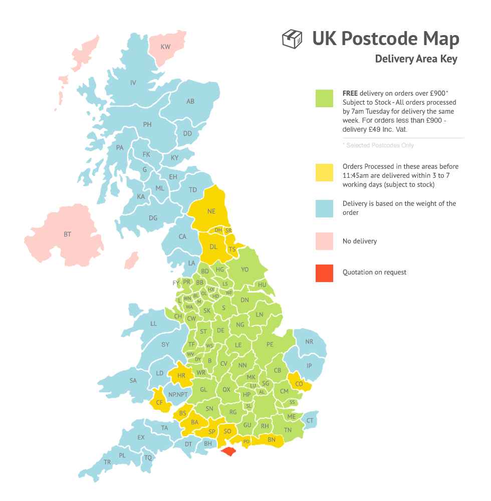 Delivery Info Map