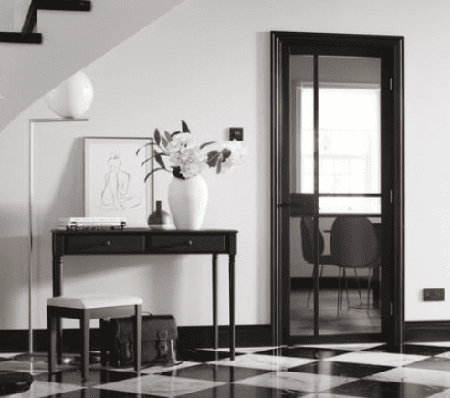Internal Black Doors